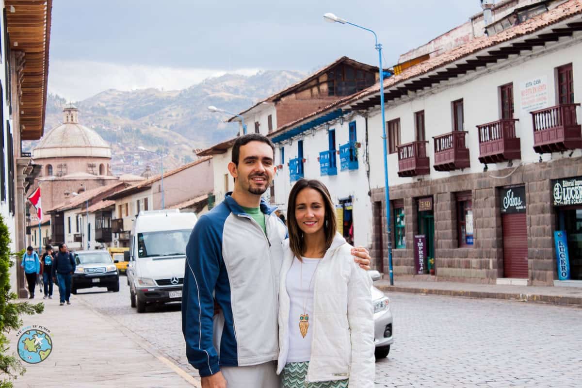 Rua de Cusco no peru