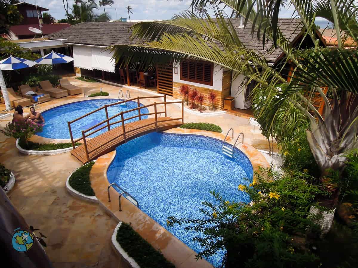 piscina pousada Windjeri em Jericoacoara