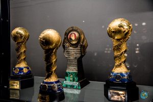 Troféus da Copa das Confederações.