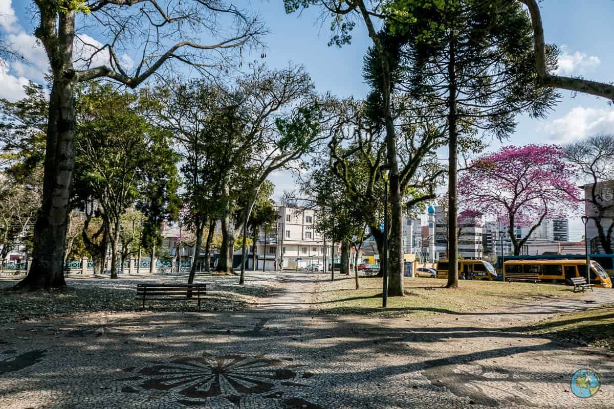Praça João Cândido. centro histórico de curitiba