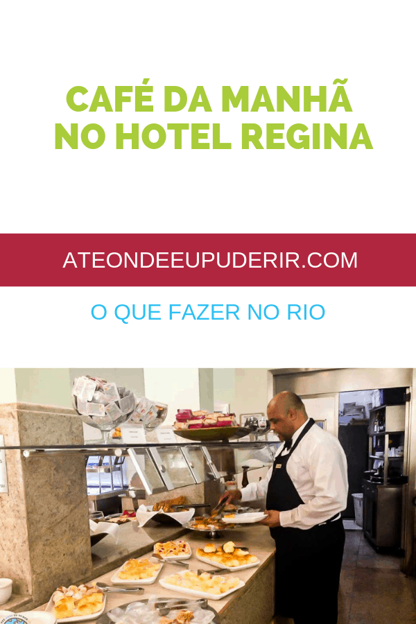 Vá ao Hotel Regina Rio de Janeiro e tome um delicioso buffet café da manhã no Flamengo.E aproveite um dos hotéis com café da manhã no Rio de Janeiro.:p