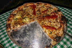 Entrada Pizzaria na Moita.