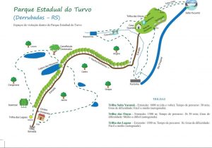 mapa parque estadual do turvo salto yucumã