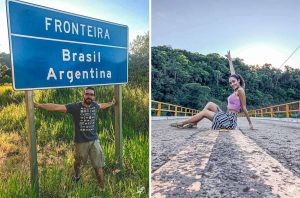Ponte fronteira com a Argentina